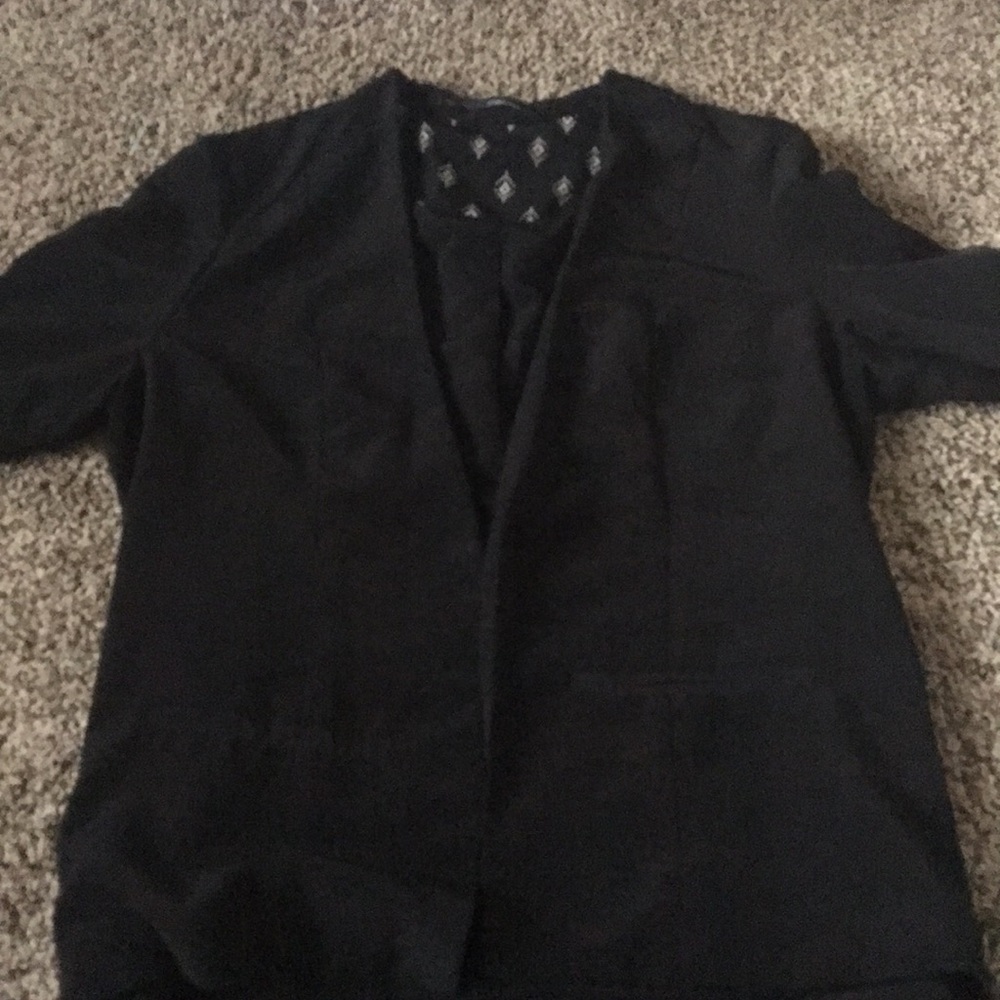 Black blazer size Large